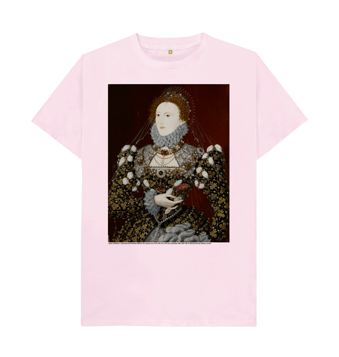 Pink printed t shirt front