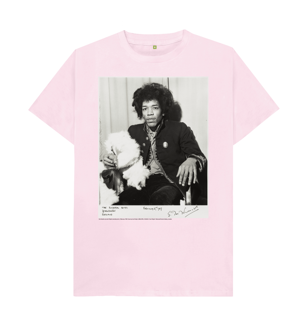Pink printed t shirt front