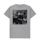 Athletic Grey Printed T-shirt Front