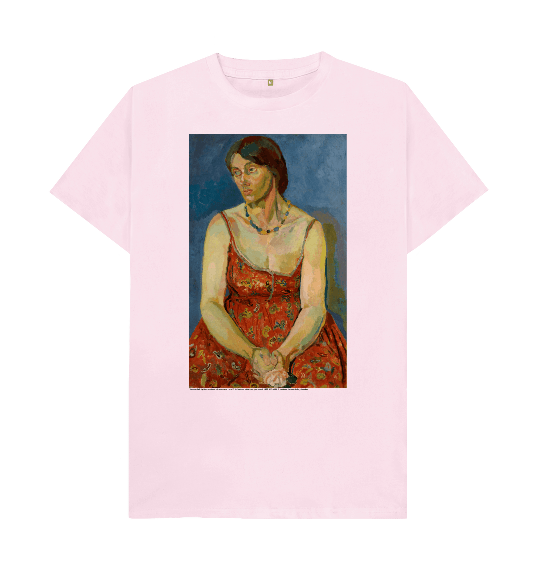 Pink printed t shirt front
