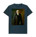 Denim Blue Printed T-shirt Front