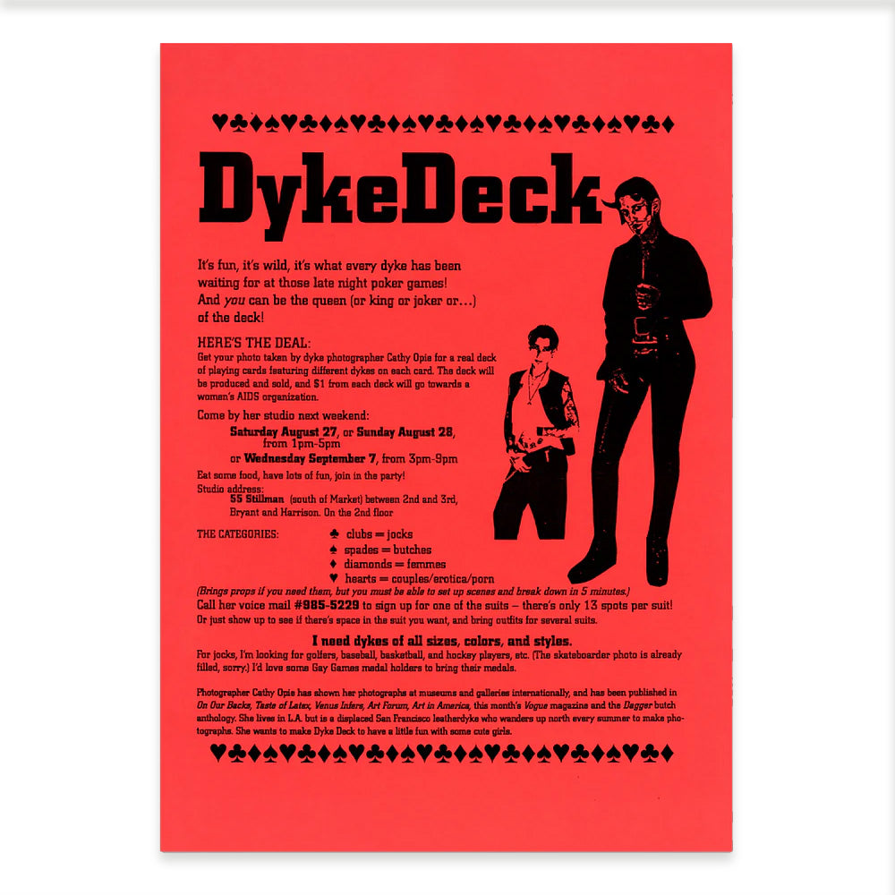 Catherine opie dyke deck poker 2