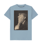 Stone Blue Printed T-shirt Front