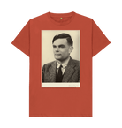 Rust Printed T-shirt Front
