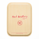 Reverse of rectangular tray with 'Cecil Beaton's Fashionable World' text and NPG logo against a white background