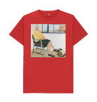Red Printed T-shirt Front