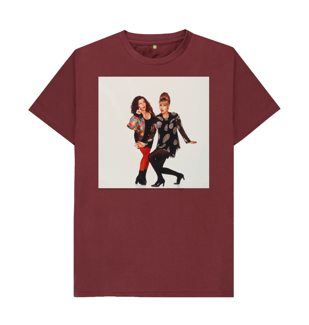 Red wine printed t shirt front