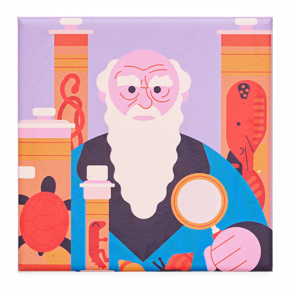 Charles darwin owen davey magnet