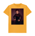Mustard Printed T-shirt Front