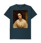 Denim Blue Printed T-shirt Front