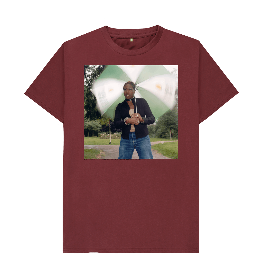 Red wine printed t shirt front