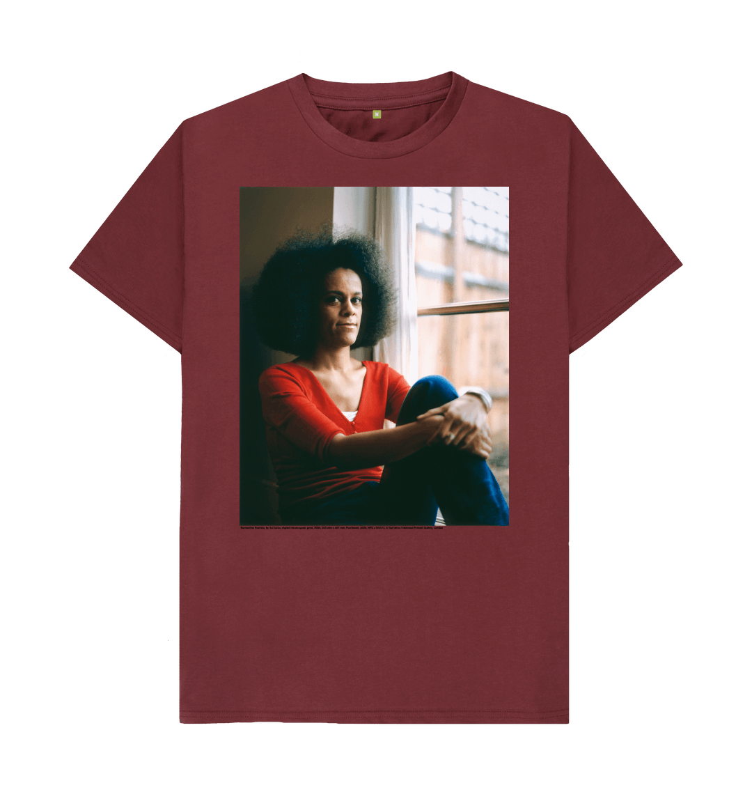 Red wine printed t shirt front