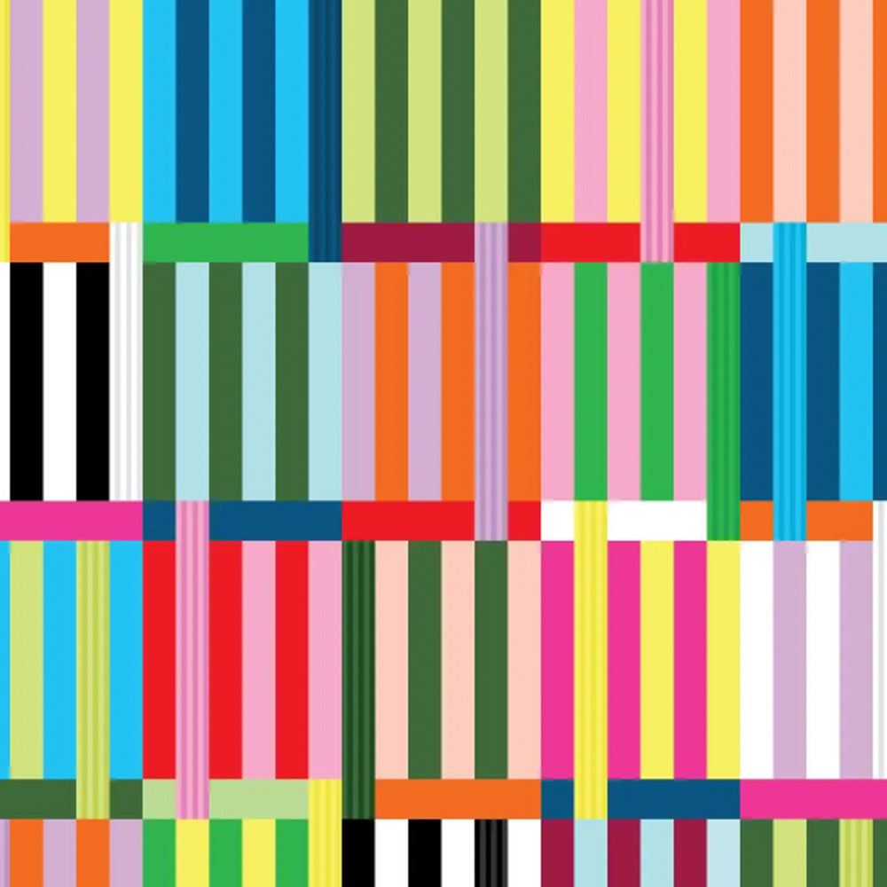 Colour block wrapping paper