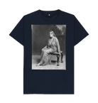 Navy Blue Printed T-shirt Front