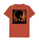 Rust Printed T-shirt Front
