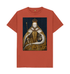 Rust Printed T-shirt Front