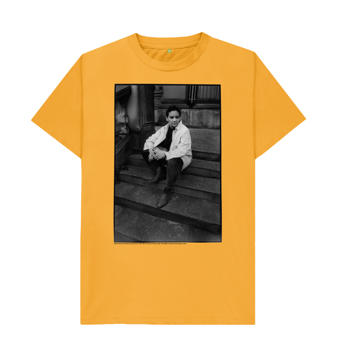 Mustard printed t shirt front
