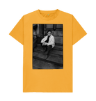 Mustard Printed T-shirt Front