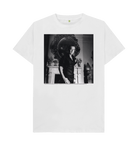 White Printed T-shirt Front