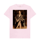 Pink Printed T-shirt Front
