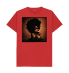 Red Printed T-shirt Front