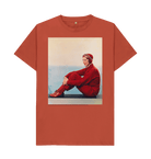 Rust Printed T-shirt Front