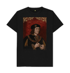 Black Printed T-shirt Front