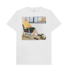 White Printed T-shirt Front