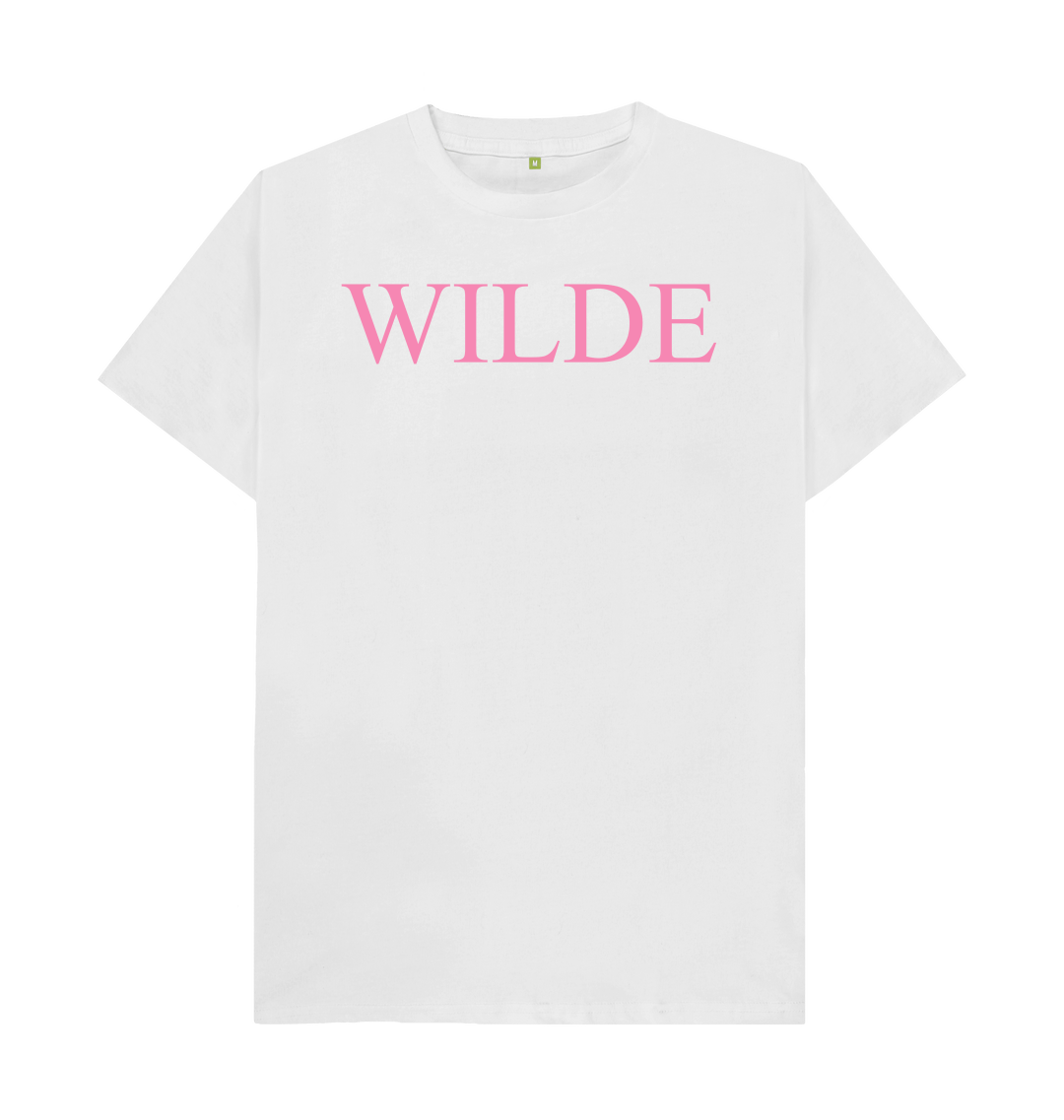 White printed t shirt front