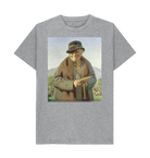 Athletic Grey Printed T-shirt Front