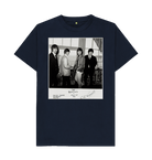 Navy Blue Printed T-shirt Front
