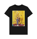 Black Angels (Burning Candles) by Yevonde  Unisex Crew Neck T-shirt