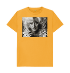 Mustard Printed T-shirt Front