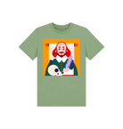 Sage Printed Kids T-Shirt Front