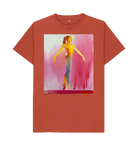 Rust Printed T-shirt Front