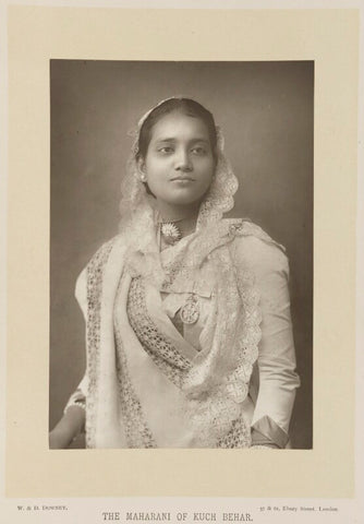 Suniti Devi, Maharani of Cooch Behar ('The Maharani of Kuch Behar') NPG Ax16156