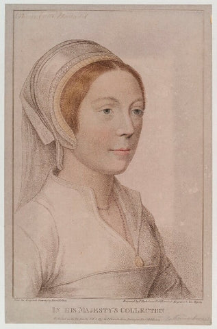 Unknown woman engraved as Katherine Howard NPG D20279