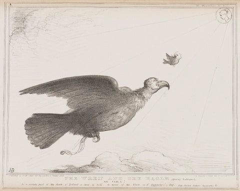 The Wren and the Eagle (Daniel O'Connell; Thomas Spring Rice, 1st Baron Monteagle; Queen Victoria) NPG D41547