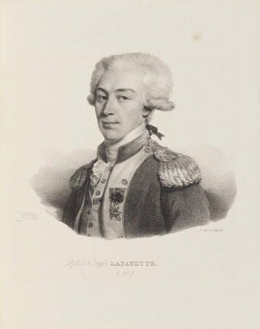 Gilbert du Motier, Marquis de Lafayette NPG D15752