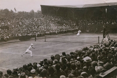 Suzanne Lenglen; Dorothea Lambert Chambers (née Douglass) NPG x197355