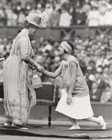 Queen Mary; Suzanne Lenglen NPG x134763