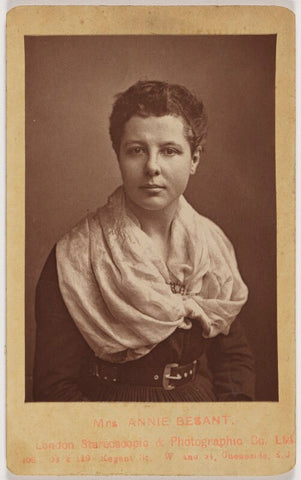 Annie Besant (née Wood) NPG x203039