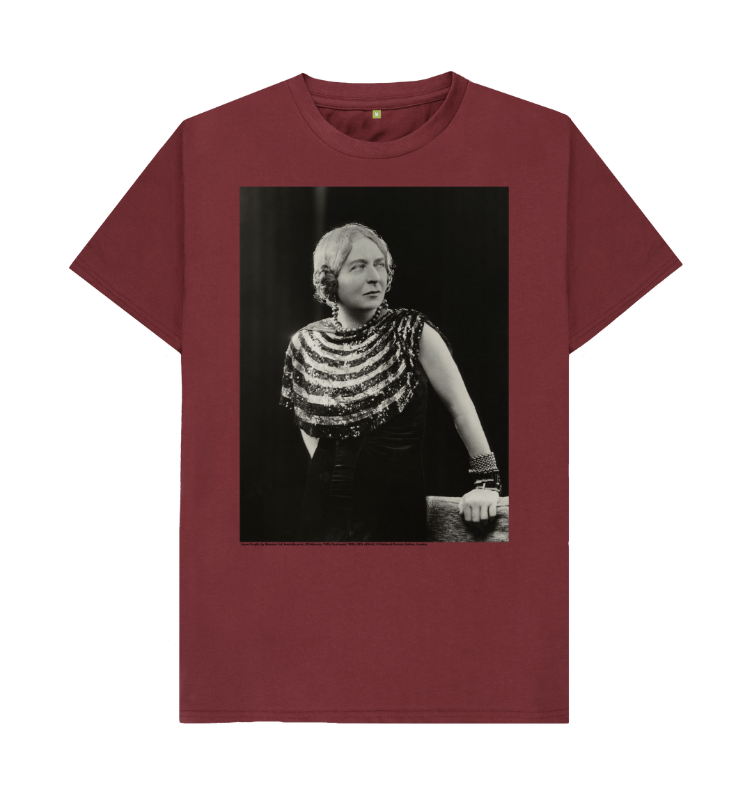 Red wine printed t shirt front