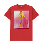 Red Printed T-shirt Front