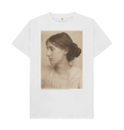 White Printed T-shirt Front