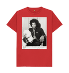 Red Printed T-shirt Front