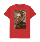Red Printed T-shirt Front