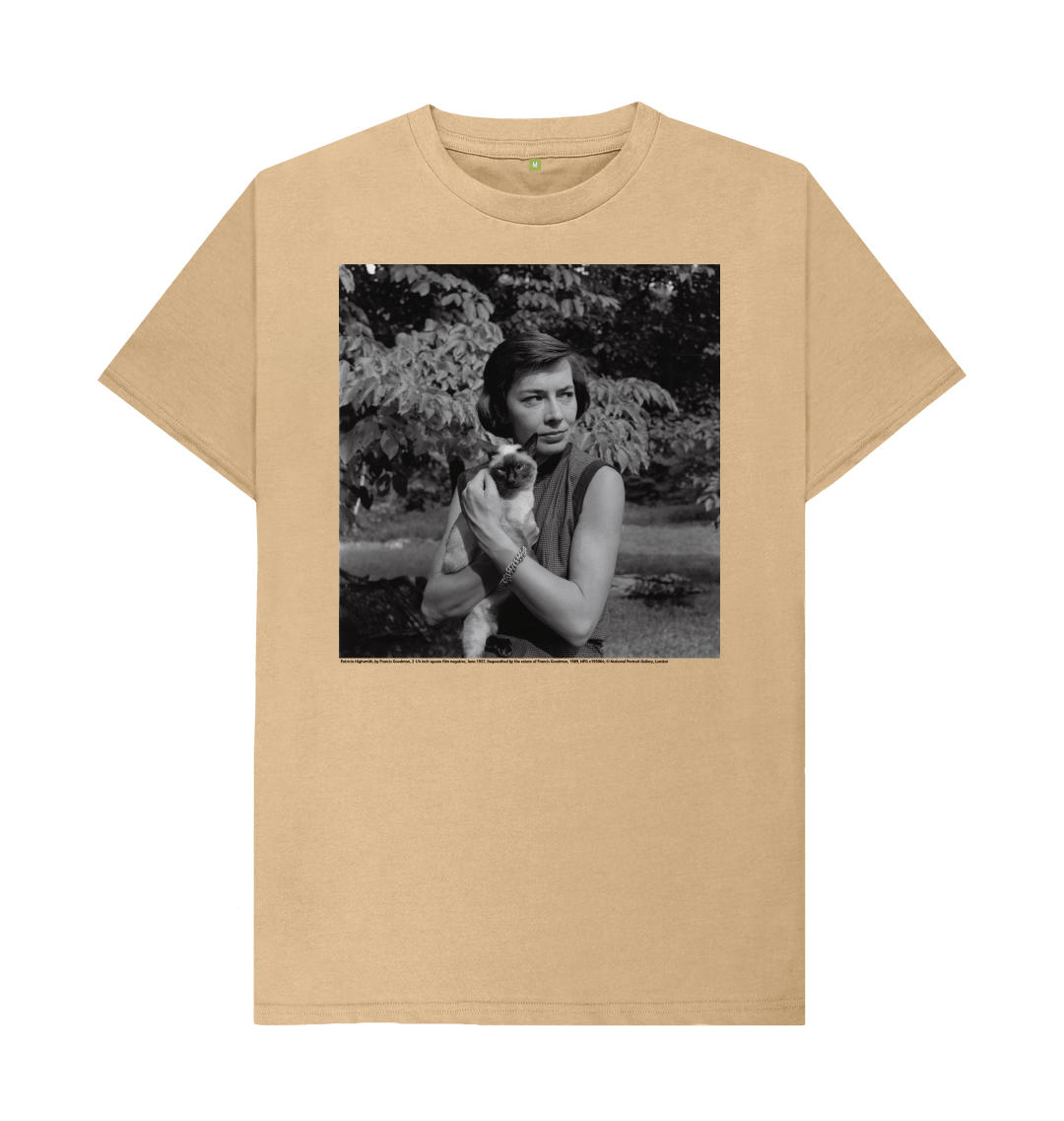 Sand printed t shirt front