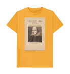 Mustard Printed T-shirt Front