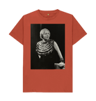 Rust Printed T-shirt Front